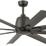Breda 65” Outdoor Ceiling Fan Satin Natrual Bronze By Kichler