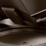 Breda 75” Outdoor Ceiling Fan Satin Natural Bronze By Kichler - Lifestyle View1