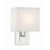 Brent Sconce 7'' Polished Nickel