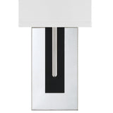 Brent Wall Sconce Polished Nickel Black Forged By Crystorama - Detailed View