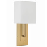 Brent Wall Sconce Vibrant Gold By Crystorama