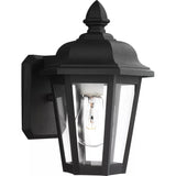 Brentwood Outdoor Wall Lantern — 10.25 Inch, Black