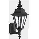 Brentwood Outdoor Wall Lantern — 19.75 Inch, Black
