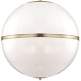 Brian Patrick Flynn For Crystorama Truax 1 Light Pendant Extra Large By Crystorama - Detailed View