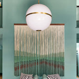 Brian Patrick Flynn For Crystorama Truax 1 Light Pendant Extra Large By Crystorama - Lifestyle View1
