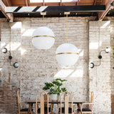 Brian Patrick Flynn For Crystorama Truax 1 Light Pendant Extra Large By Crystorama - Lifestyle View5