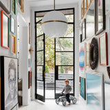 Brian Patrick Flynn For Crystorama Truax 1 Light Pendant Extra Large By Crystorama - Lifestyle View