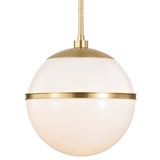 Brian Patrick Flynn For Crystorama Truax 1 Light Pendant Medium By Crystorama - Detailed View1