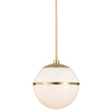 Brian Patrick Flynn For Crystorama Truax 1 Light Pendant Medium By Crystorama - Detailed View