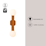 Teak Briar Wall Sconce by Kuzco Lighting Light Source