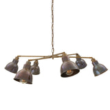 Bridgetown Contemporary Chandelier - Antique Brass