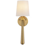 Bridgette Wall/Vanity Light Brushed Gold White Line By Alora
