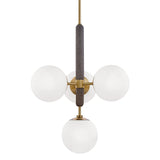 Brielle Chandelier - Aged Brass