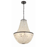 Brielle Empire Chandelier 18'' Dark Bronze