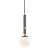 Brielle Pendant - Aged Brass