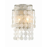 Brielle Sconce 9'' Antique Silver