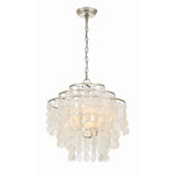 Brielle Tiered Chandelier 18'' Antique Silver