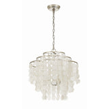 Brielle Tiered Chandelier 18'' Antique Silver