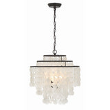 Brielle Tiered Chandelier 18'' Dark Bronze