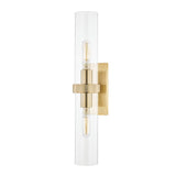 Briggs Wall Sconce - Aged Brass by Hudson Valley