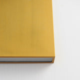 Brik Outdoor Wall Sconce Large Natural Aged Brass By ET2 Detailed View