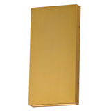 Brik Outdoor Wall Sconce Large Natural Aged Brass By ET2