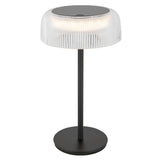 Brilla Table Lamp Black By Kuzco Front View