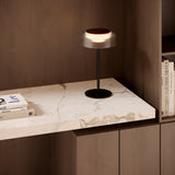 Brilla Table Lamp Black By Kuzco Lifestyle View