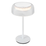 Brilla Table Lamp White By Kuzco Front View