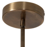 Brillio Pendant Light Plated Matte Antique Brass By Renwil Detailed View 2