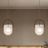 Brillio Pendant Light Plated Matte Antique Brass By Renwil Lifestyle View