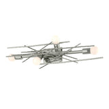 Brindille Wall/Ceiling Light in Sterling by Hubbardton Forge