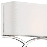 Brinkley Wall Sconce Polished Nickel By Crystorama - Detailed View