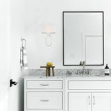 Brinkley Wall Sconce Polished Nickel By Crystorama - Lifestyle View