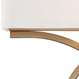 Brinkley Wall Sconce Vibrant Gold By Crystorama - Detailed View1