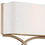 Brinkley Wall Sconce Vibrant Gold By Crystorama - Detailed View
