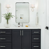 Brinkley Wall Sconce Vibrant Gold By Crystorama - Lifestyle View