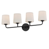 Bristol Bath Vanity Light Black by Maxim Lighting