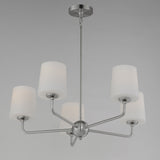 Bristol Chandelier Satin Nickel by Maxim Lighting