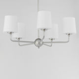 Bristol Chandelier Satin Nickel by Maxim Lighting