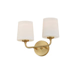 Bristol Wall Sconce Satin Brass by Maxim Lighting