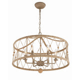 Brixton Chandelier 24'' Burnished Silver