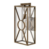 Brixton Medium Wall Mount Lantern - Burnished Bronze - by Hinkley