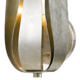 Broche 1 Light Sconce Antique Silver By Crystorama Detailed View1