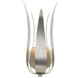 Broche 1 Light Sconce Antique Silver By Crystorama Front View