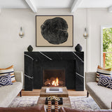 Broche 1 Light Sconce Antique Silver By Crystorama Lifestyle View