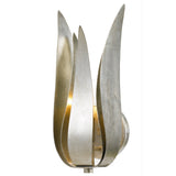 Broche 1 Light Sconce Antique Silver By Crystorama