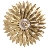 Broche 500 Wall Sconce Antique Gold By Crystorama Down View
