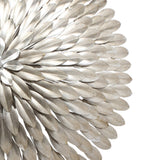 Broche 6 Bowl Ceiling Light Antique Silver Crystorama Lighting Side View