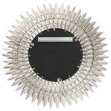 Broche Mirror Large Antique Silver By Crystorama - Back View